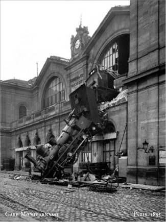 Accident Gare Montparnasse 1895